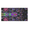 "3D Gyriate" Luxurious Mink Cotton Beach Towel - Brandon Fisher Art