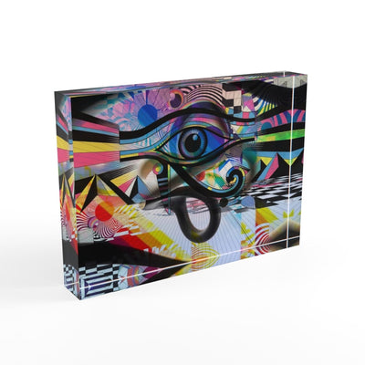A Visionary Obelisk - Acrylic Photo Block - Brandon Fisher Art