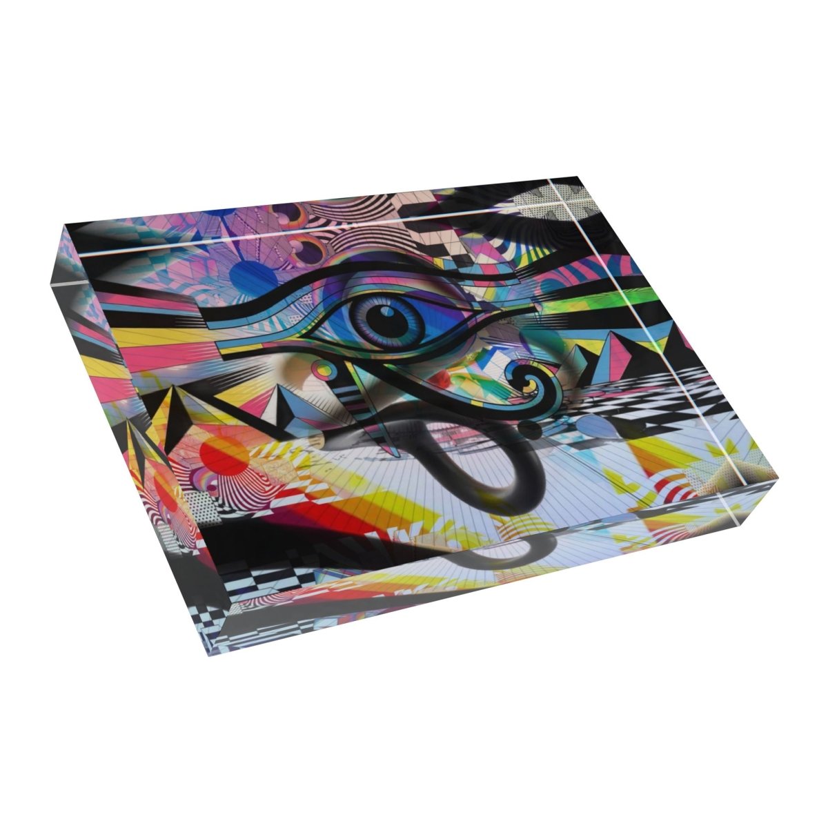A Visionary Obelisk - Acrylic Photo Block - Brandon Fisher Art