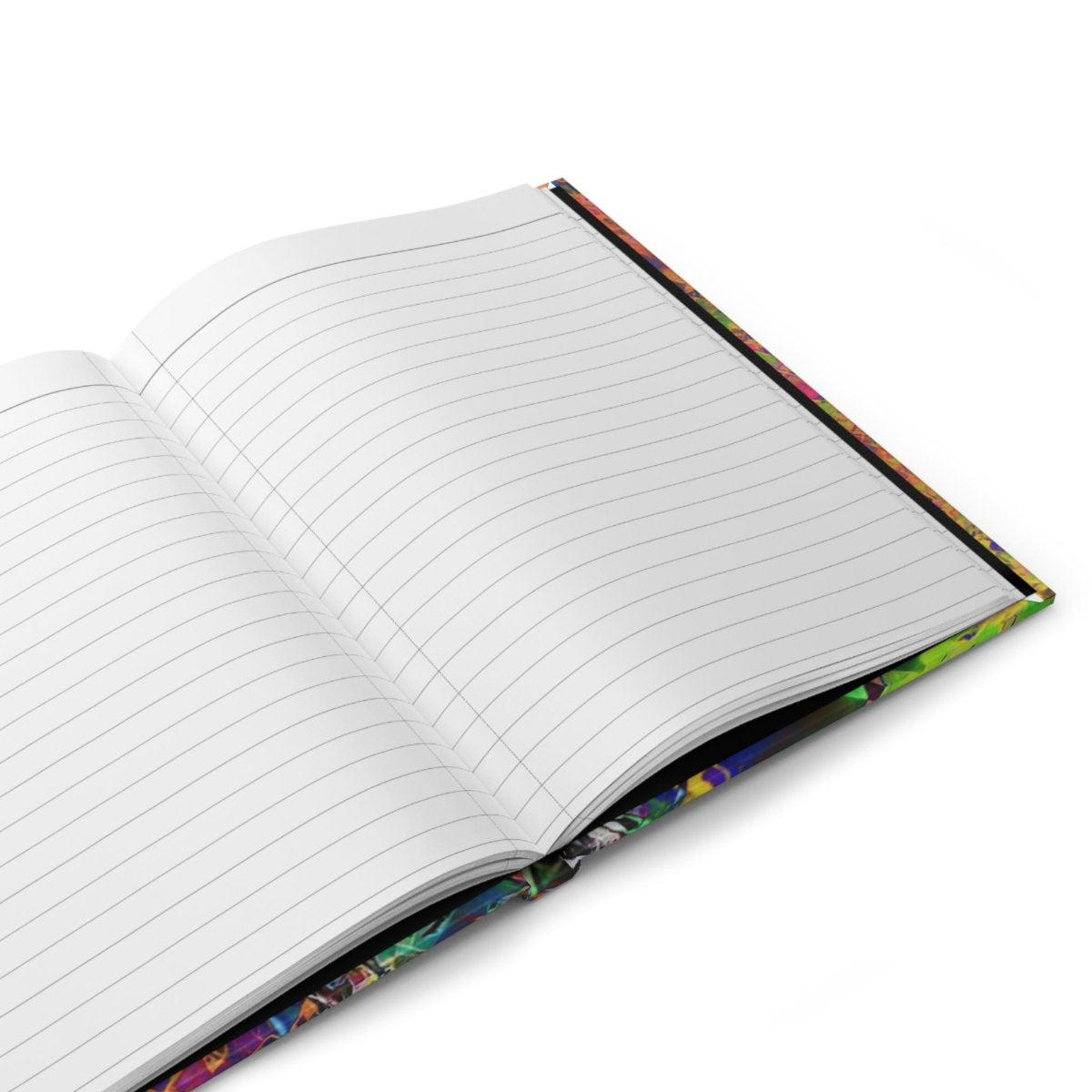 Abstraction of Time and Space Hardcover Journal Matte - Brandon Fisher Art