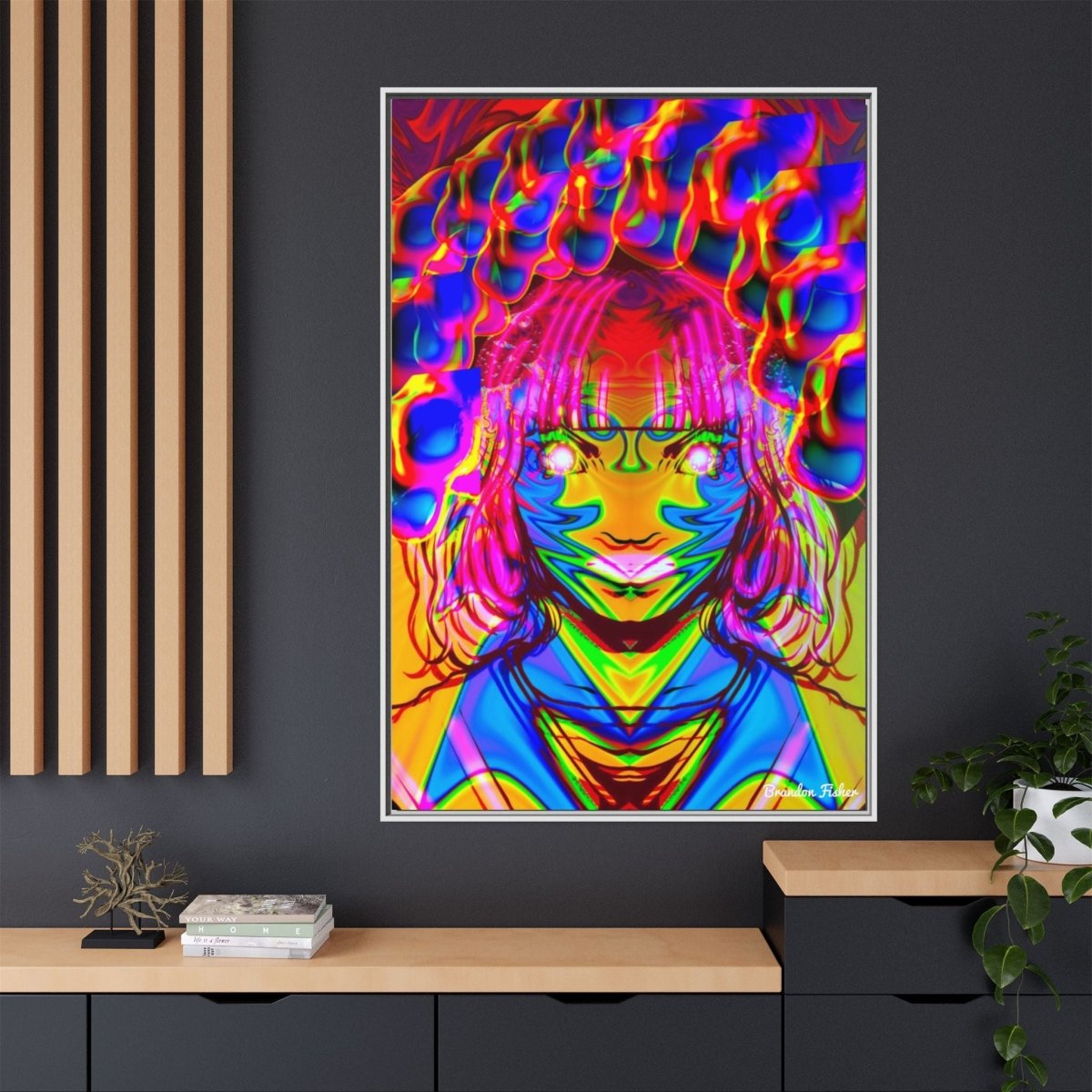 Ayahuasca - Framed Canvas Art - Brandon Fisher Art
