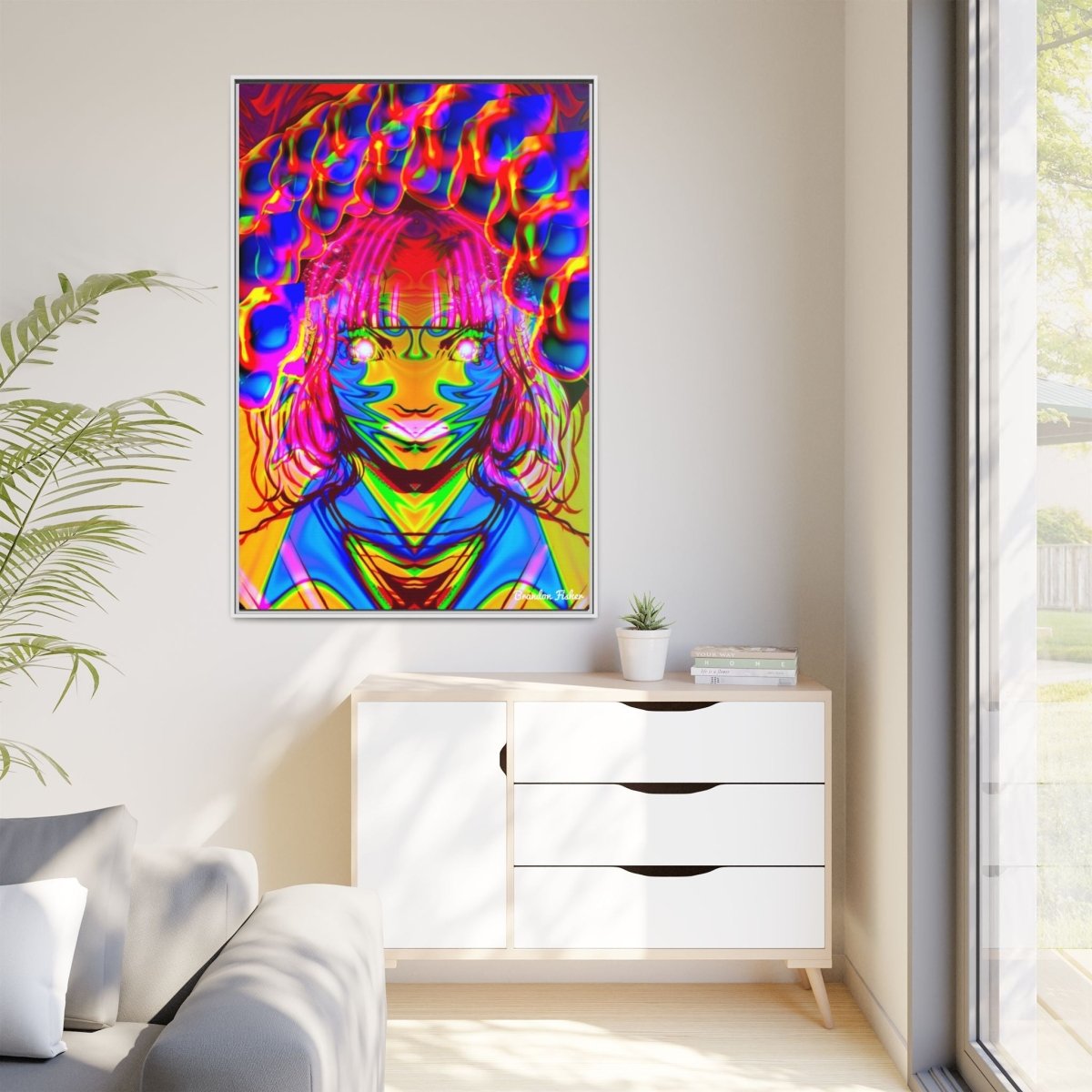 Ayahuasca - Framed Canvas Art - Brandon Fisher Art