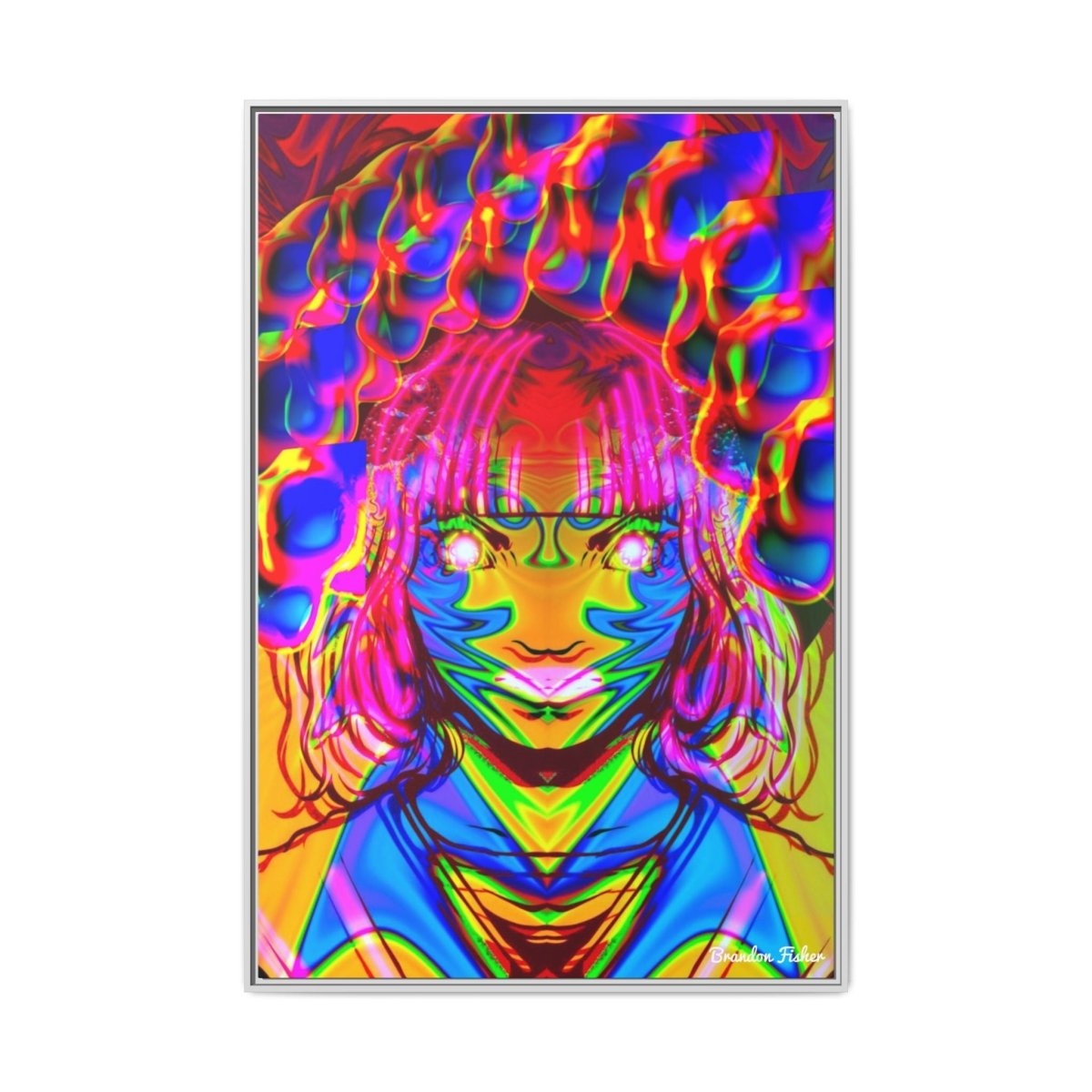 Ayahuasca - Framed Canvas Art - Brandon Fisher Art