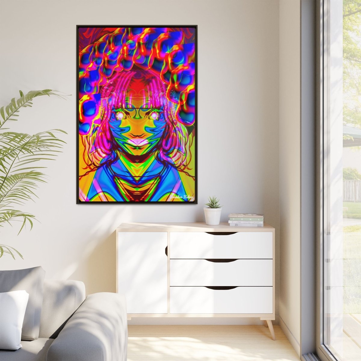 Ayahuasca - Framed Canvas Art - Brandon Fisher Art