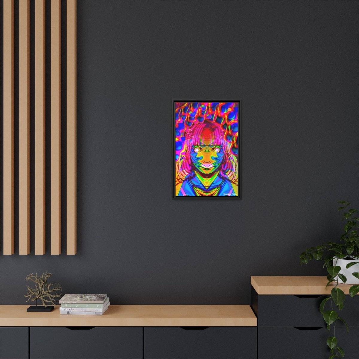 Ayahuasca - Framed Canvas Art - Brandon Fisher Art