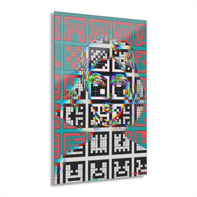 "Checks" Acrylic Glass Prints - Brandon Fisher Art