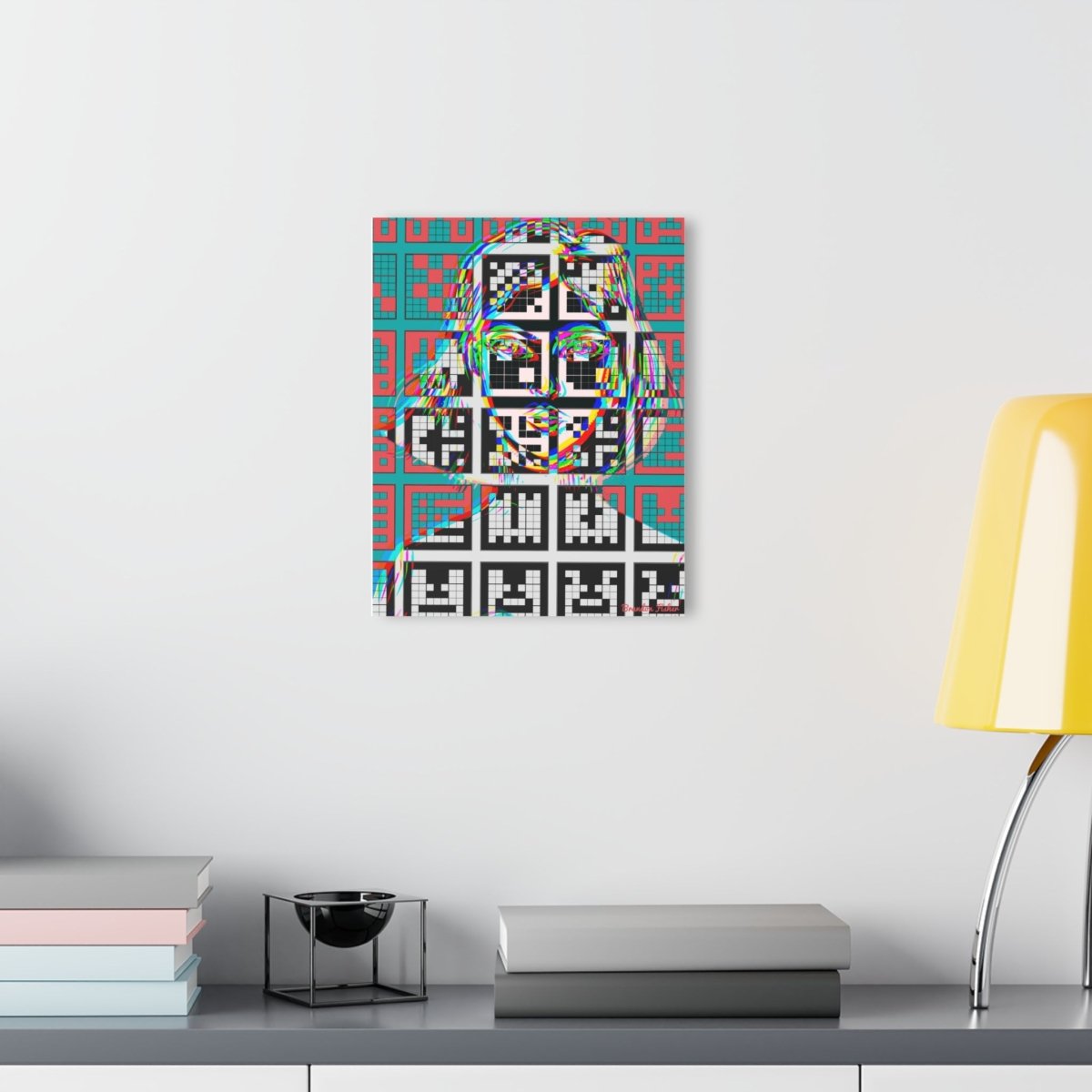 "Checks" Acrylic Glass Prints - Brandon Fisher Art