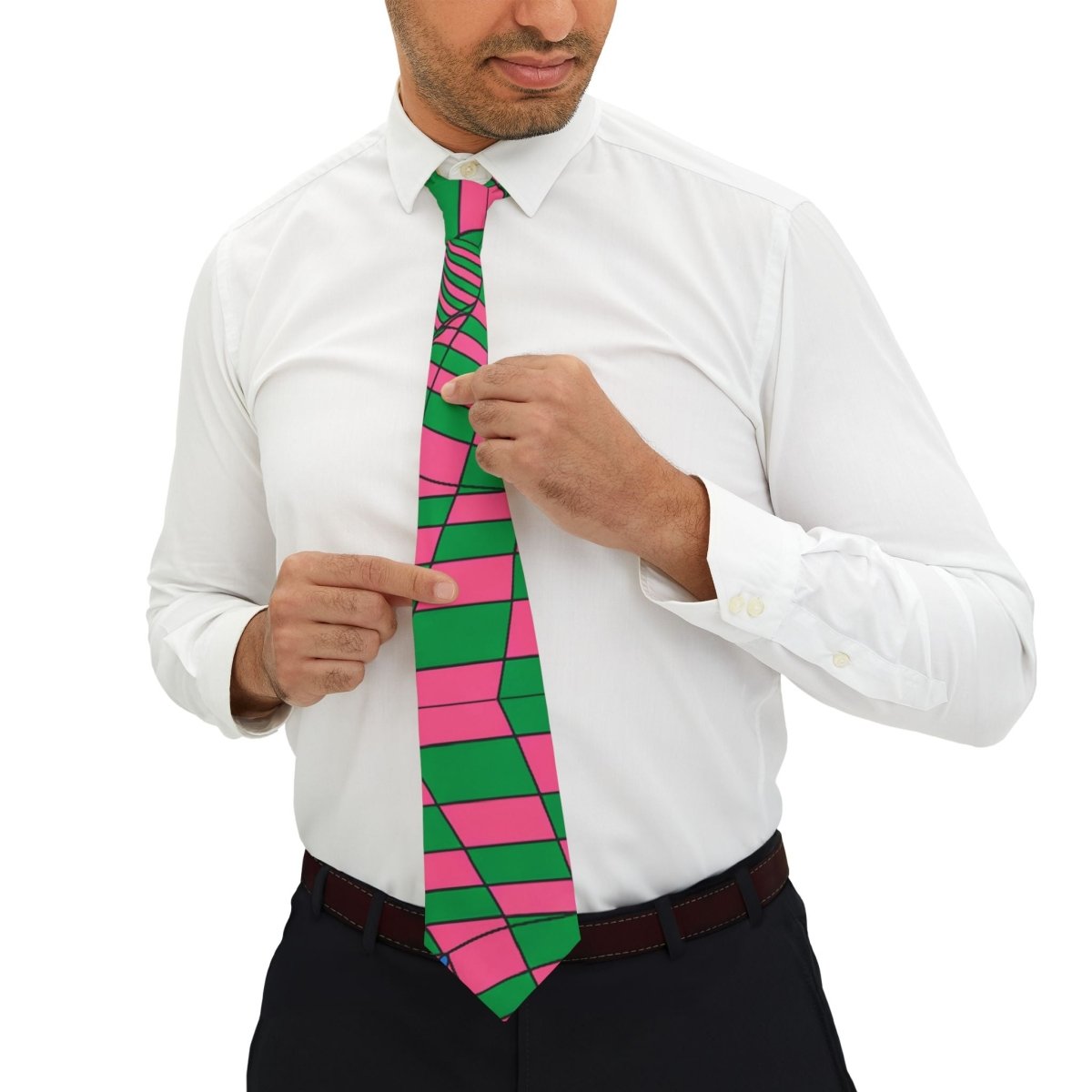 Collisions Snazy Necktie - Brandon Fisher Art