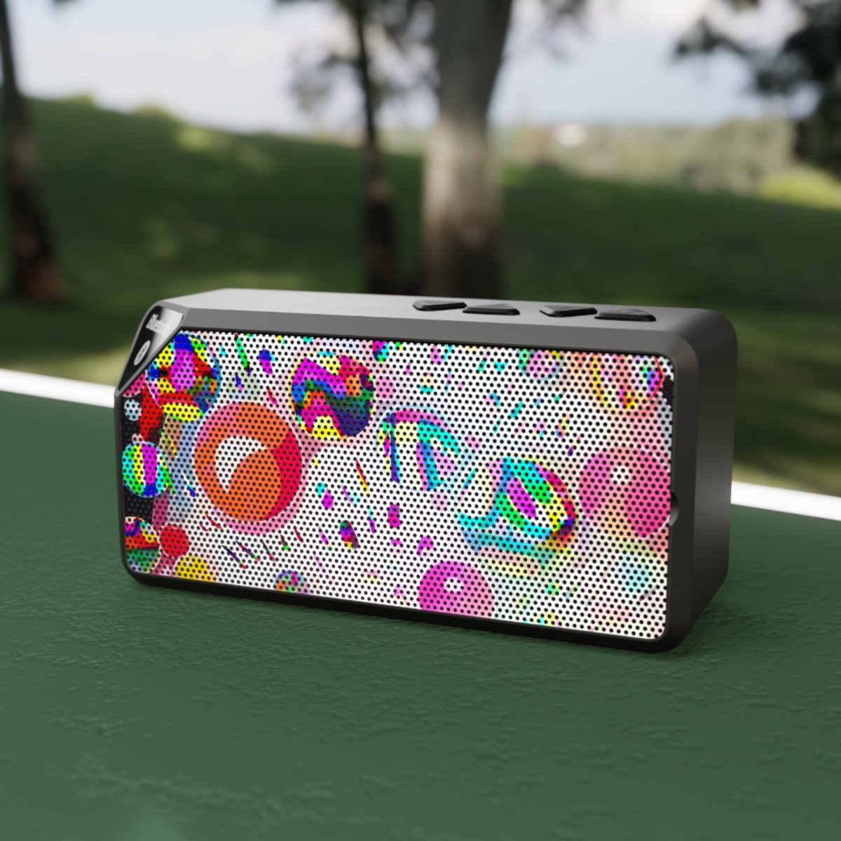 "Don't Burst My Bubble Baby" Bluetooth Speaker - Brandon Fisher Art
