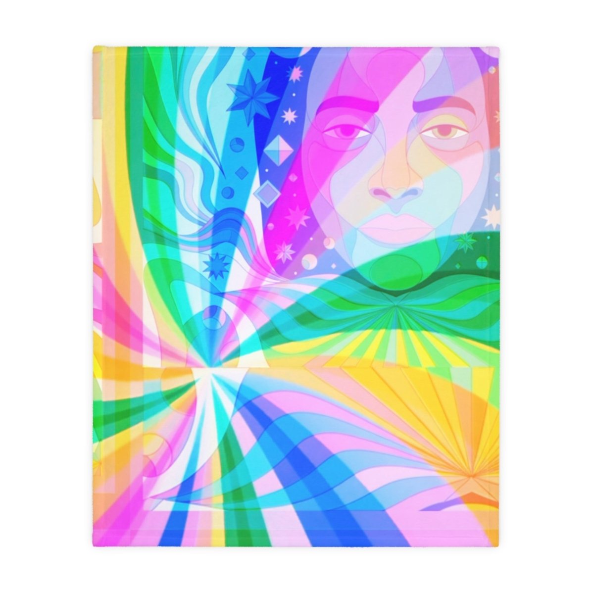 Dreamscape - Two - Sided Blanket - Brandon Fisher Art