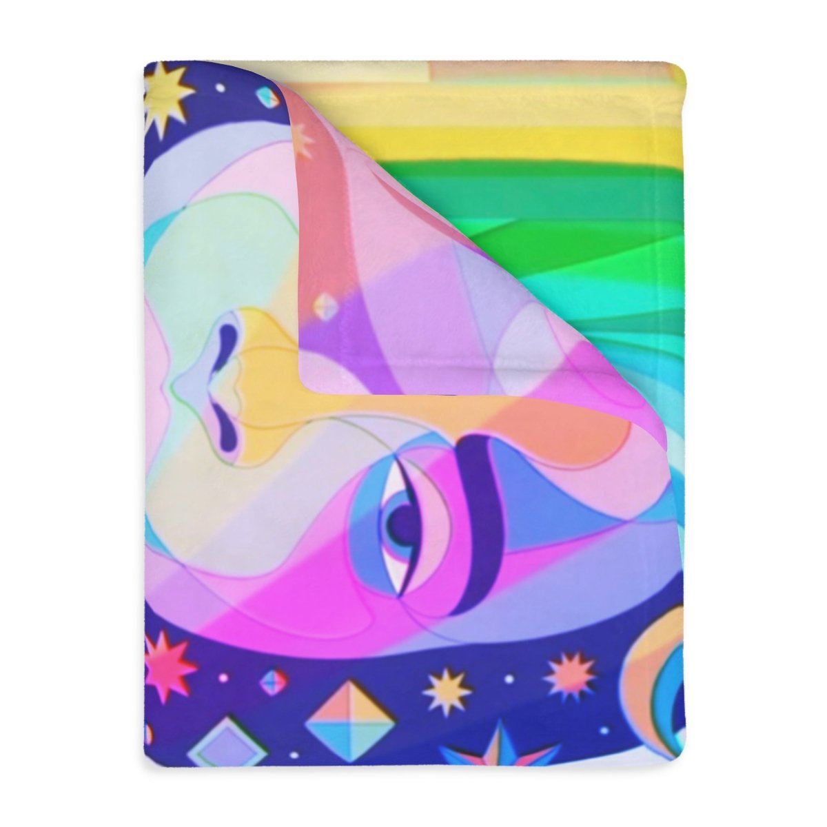 Dreamscape - Two - Sided Blanket - Brandon Fisher Art