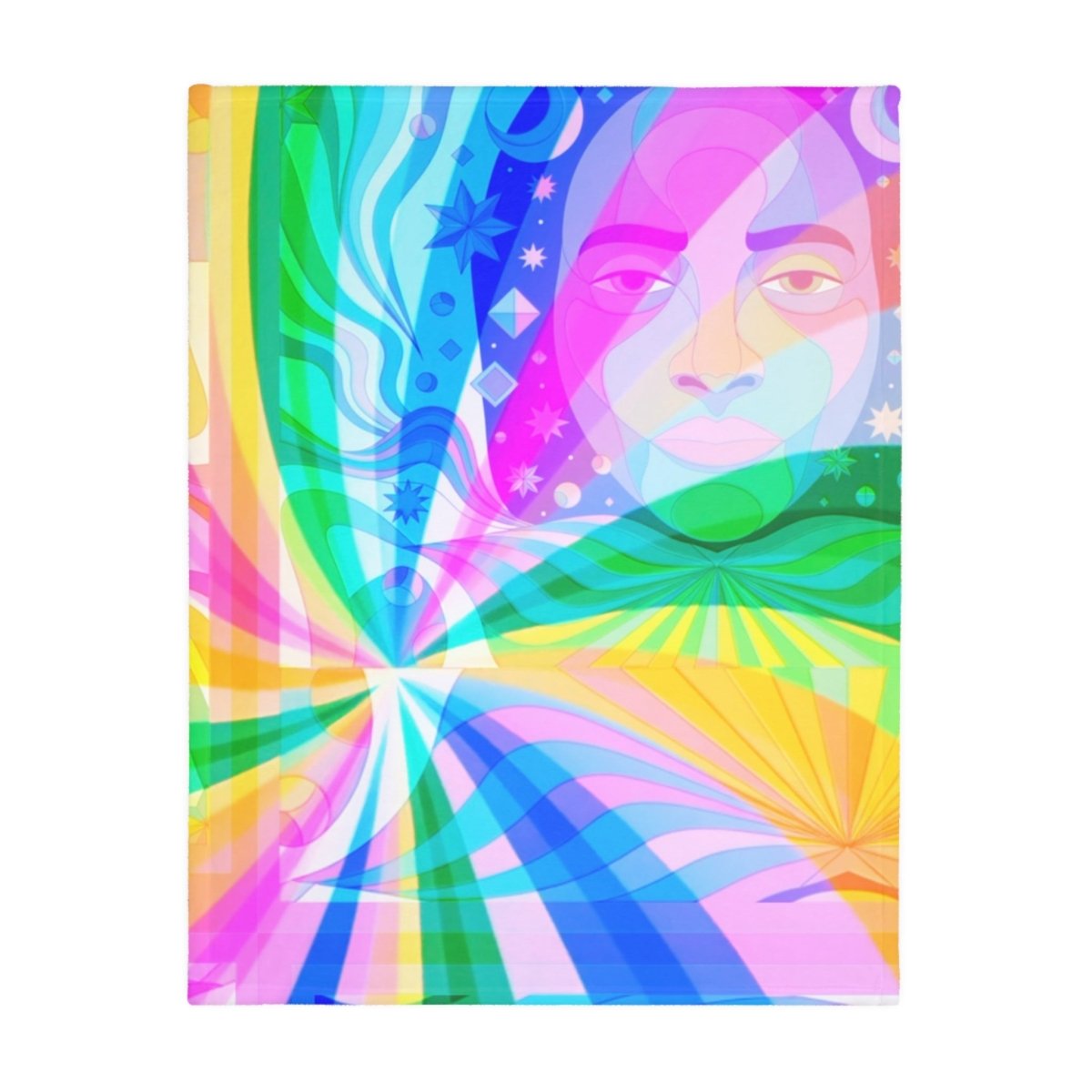 Dreamscape - Two - Sided Blanket - Brandon Fisher Art