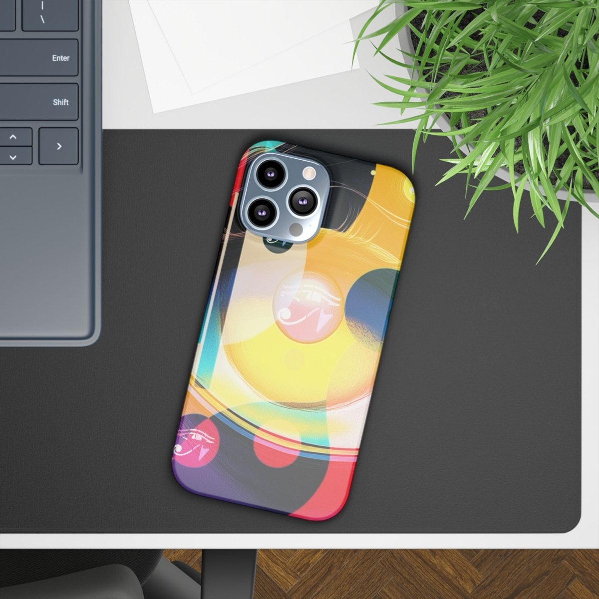 Eye’s Out - Slim Phone Case - Brandon Fisher Art