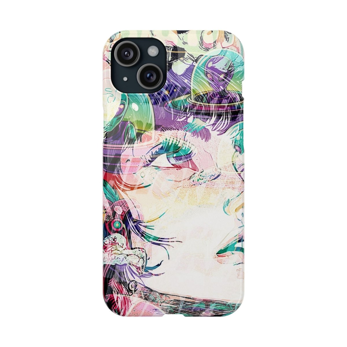 Finally Awoken - Slim Phone Case - Brandon Fisher Art