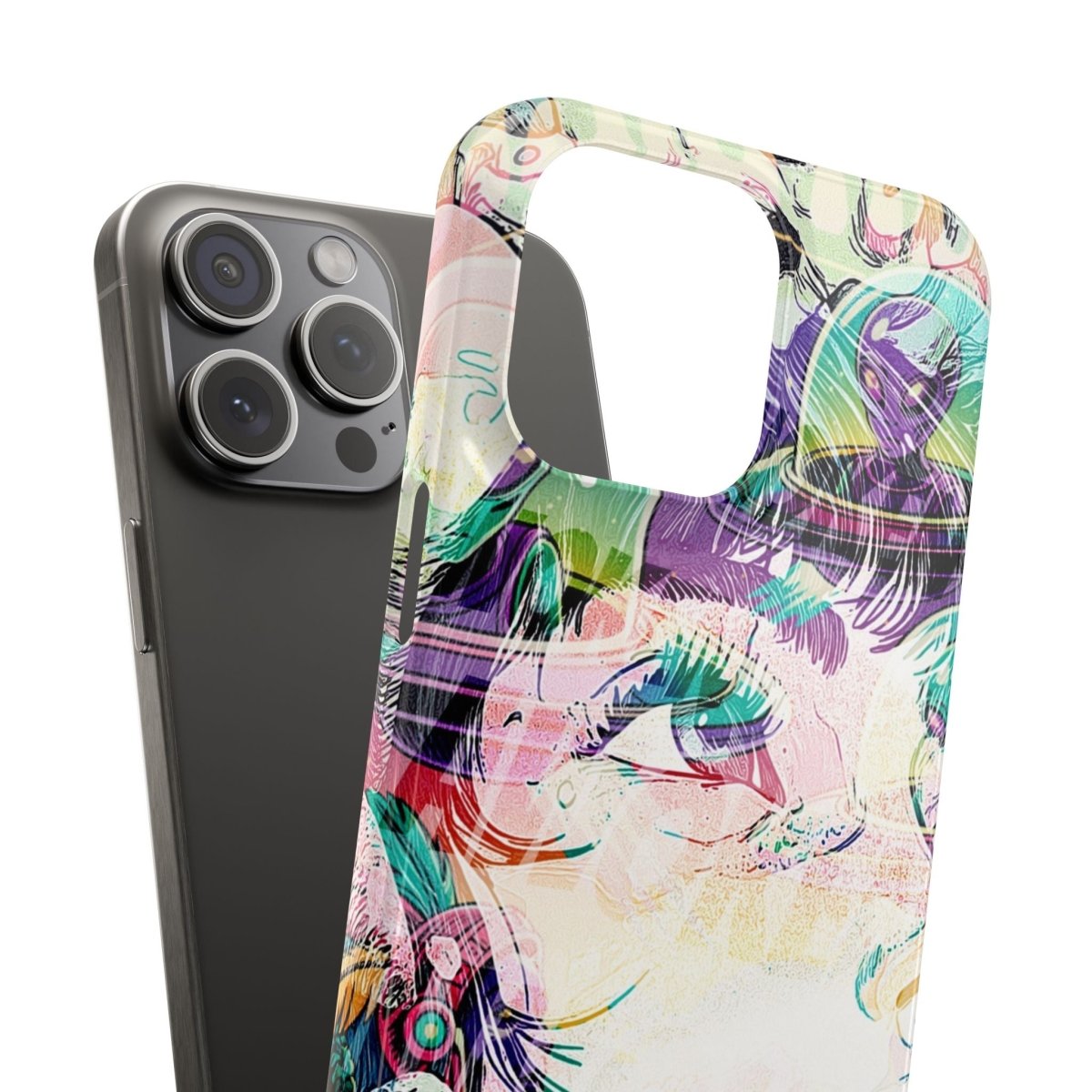 Finally Awoken - Slim Phone Case - Brandon Fisher Art
