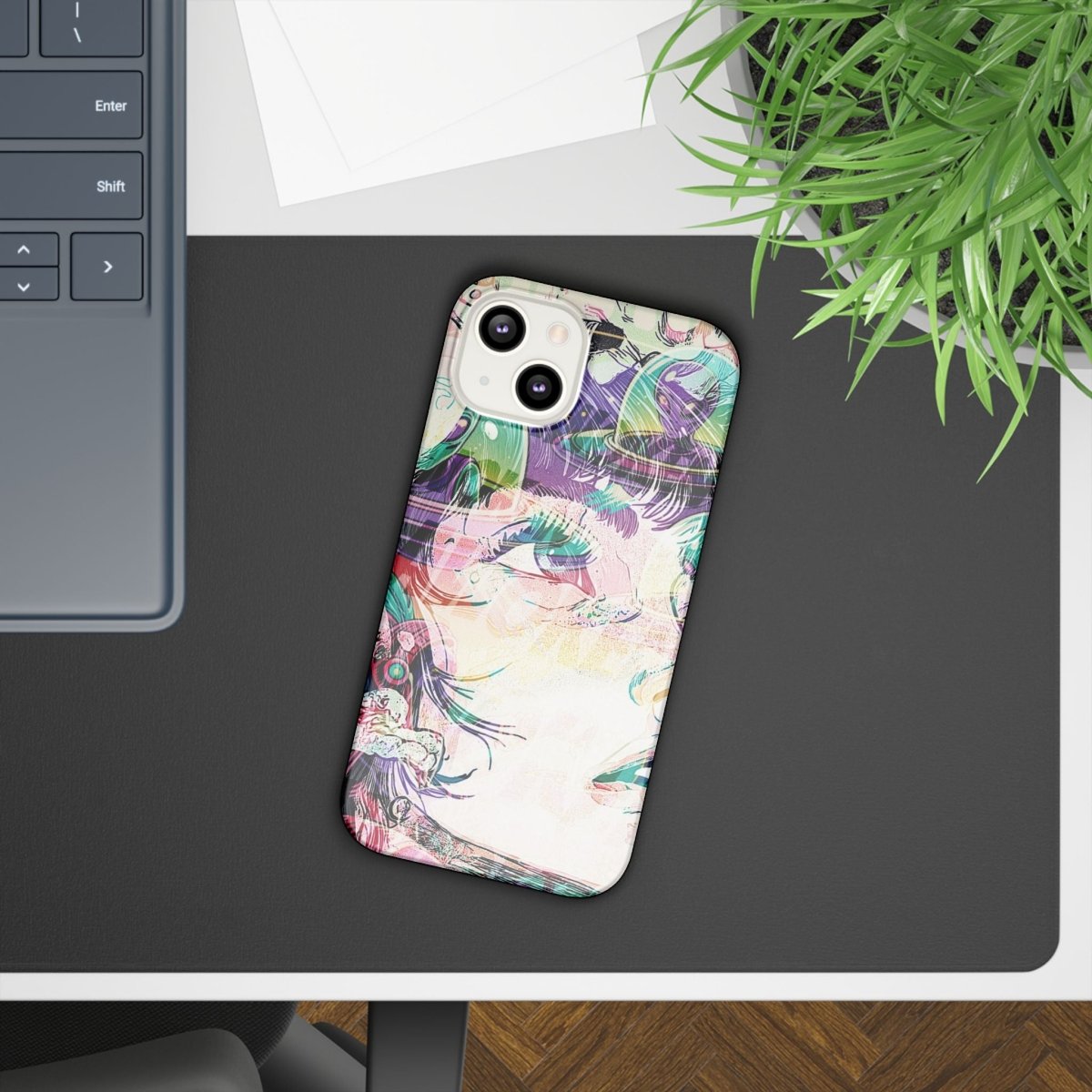 Finally Awoken - Slim Phone Case - Brandon Fisher Art