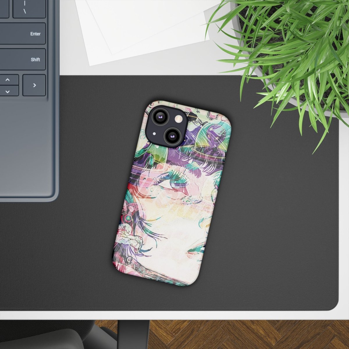 Finally Awoken - Slim Phone Case - Brandon Fisher Art