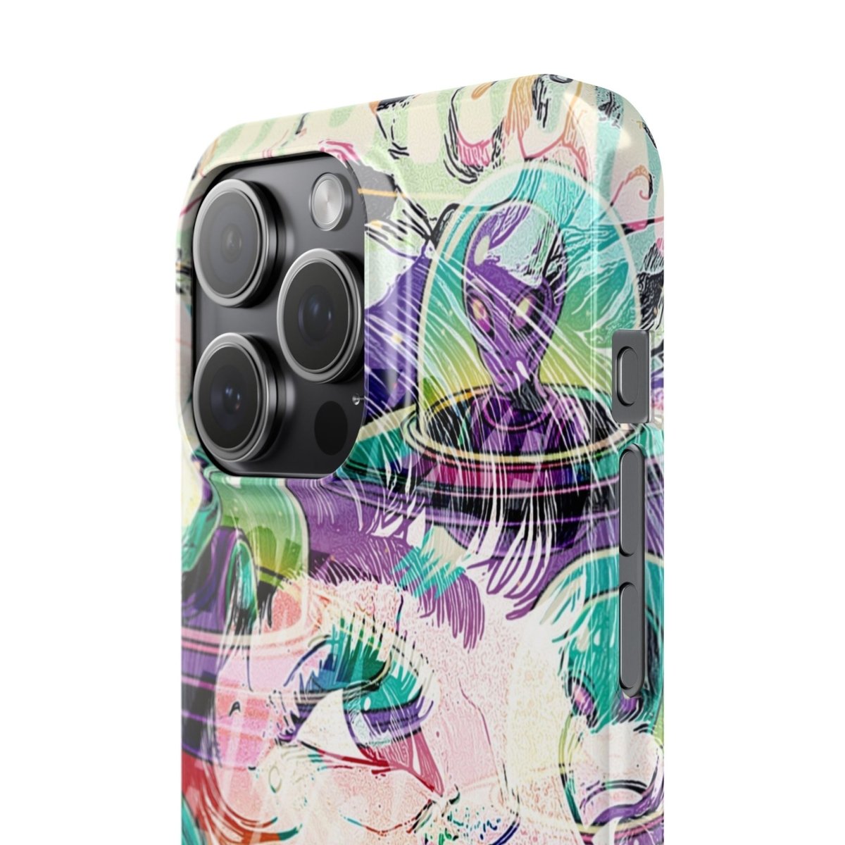 Finally Awoken - Slim Phone Case - Brandon Fisher Art