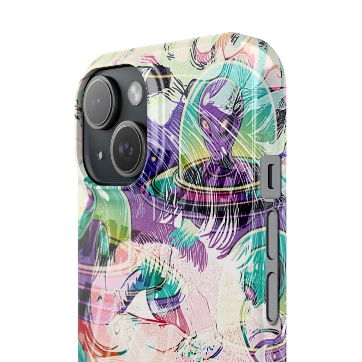Finally Awoken - Slim Phone Case - Brandon Fisher Art