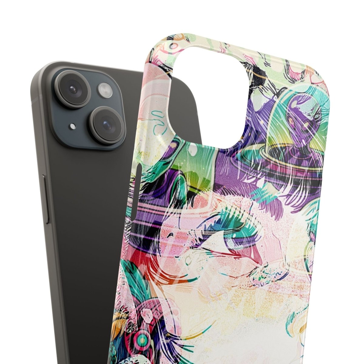 Finally Awoken - Slim Phone Case - Brandon Fisher Art