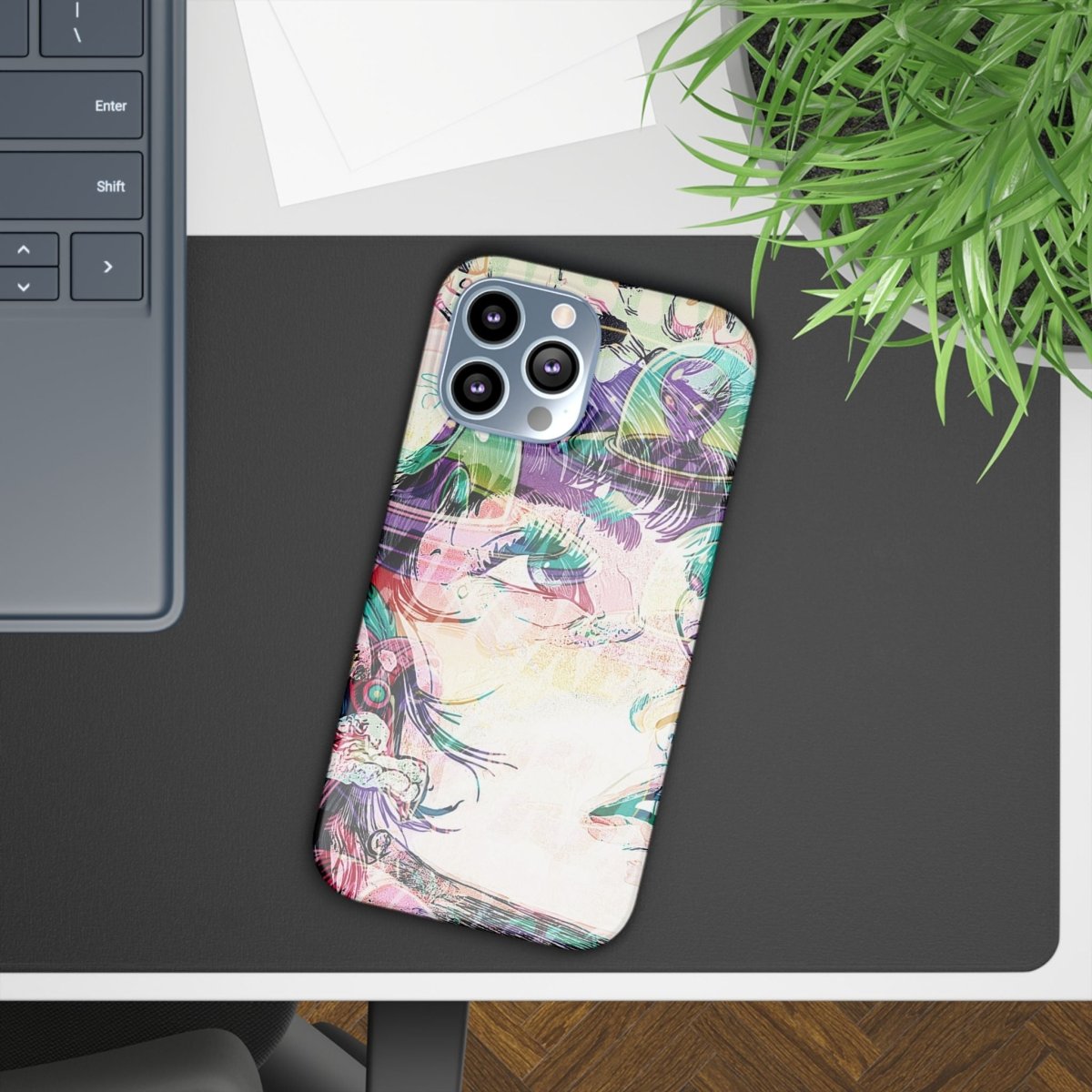 Finally Awoken - Slim Phone Case - Brandon Fisher Art