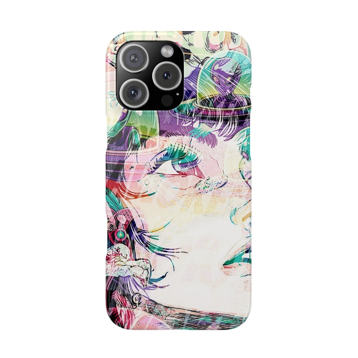Finally Awoken - Slim Phone Case - Brandon Fisher Art