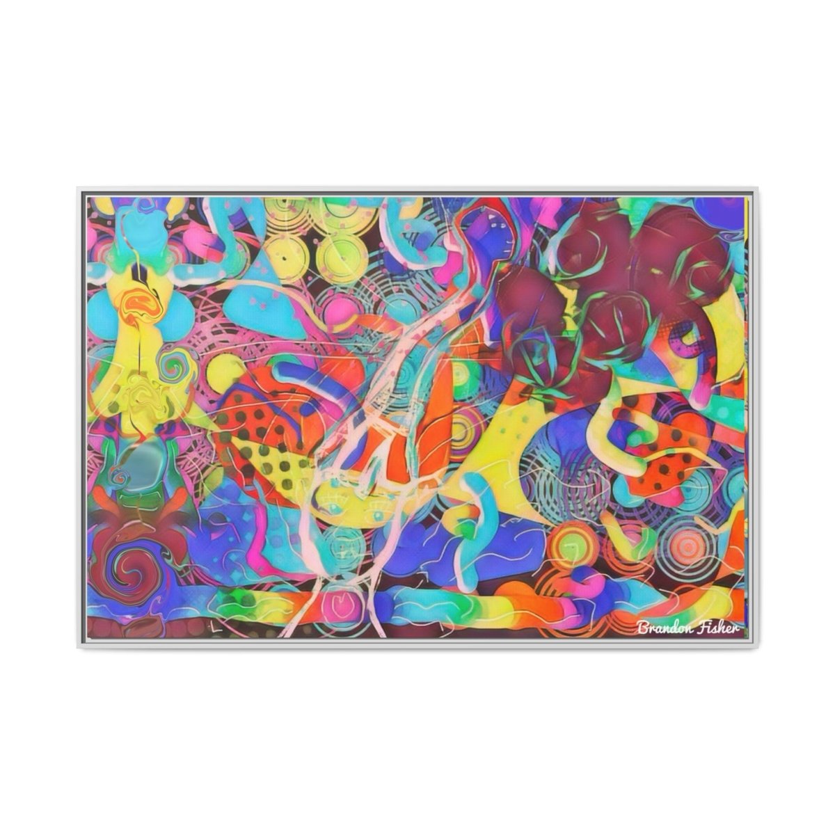 Forever - Framed Canvas Art - Brandon Fisher Art