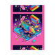 Future Fish - Vibrant Satin Poster - Brandon Fisher Art