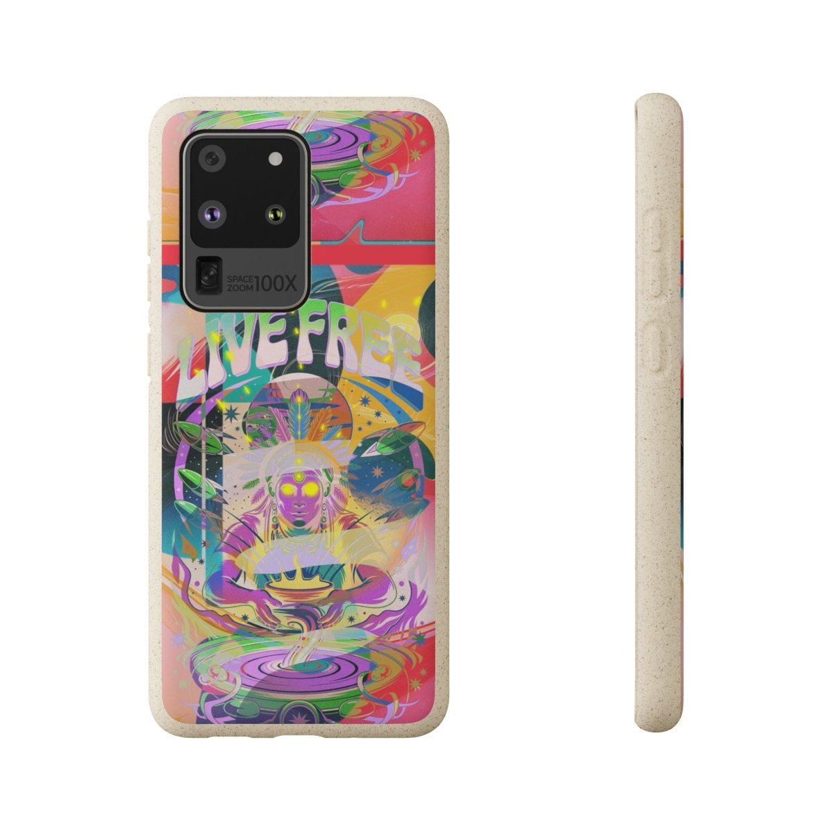 "Live Free" Eco Phone Case - Brandon Fisher Art