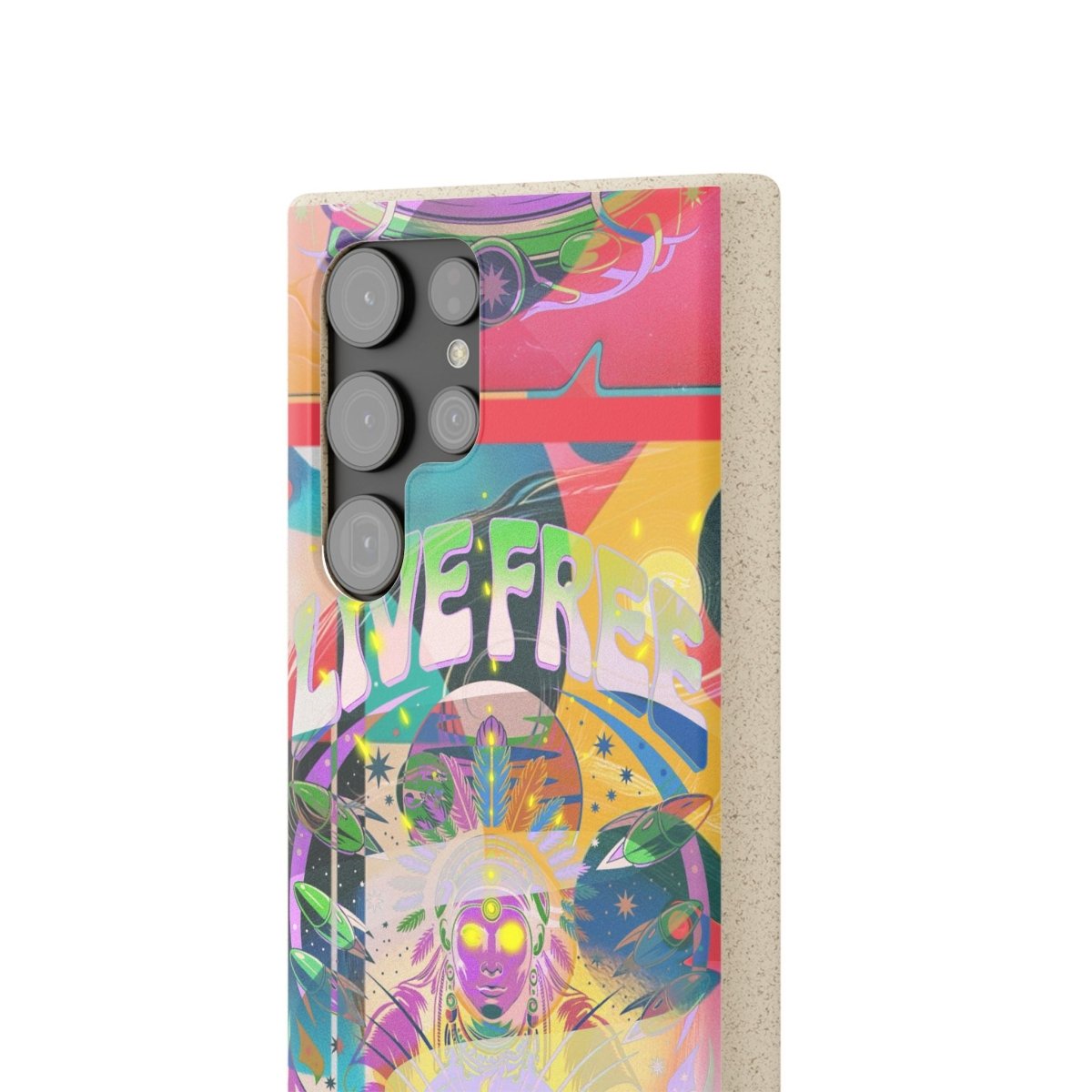 "Live Free" Eco Phone Case - Brandon Fisher Art