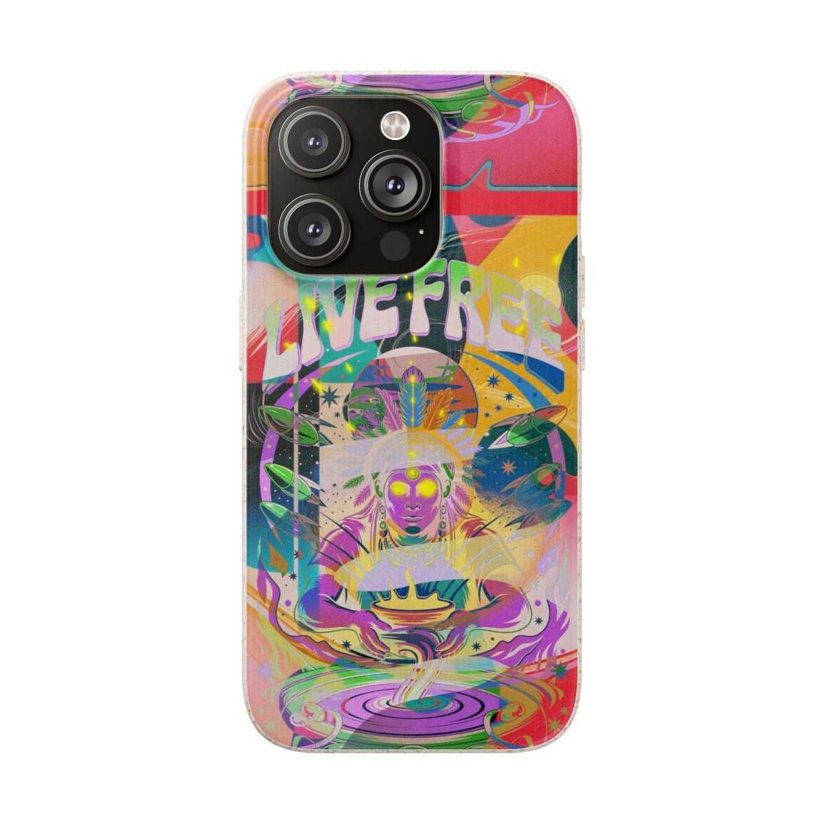 "Live Free" Eco Phone Case - Brandon Fisher Art