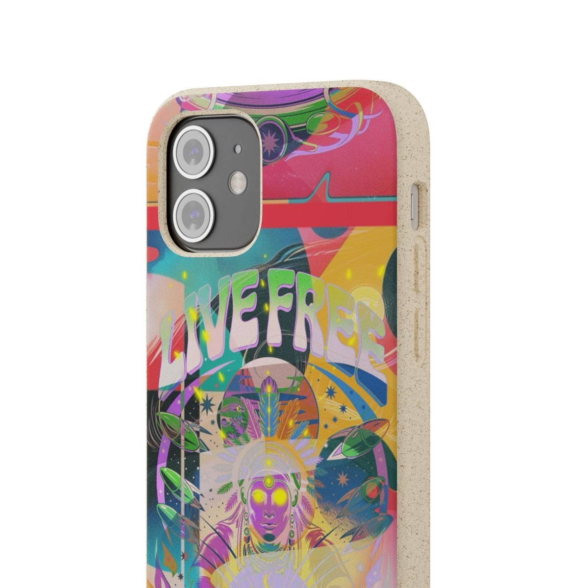 "Live Free" Eco Phone Case - Brandon Fisher Art