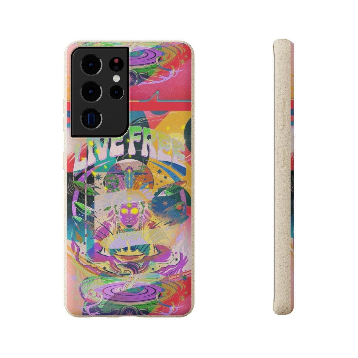 "Live Free" Eco Phone Case - Brandon Fisher Art