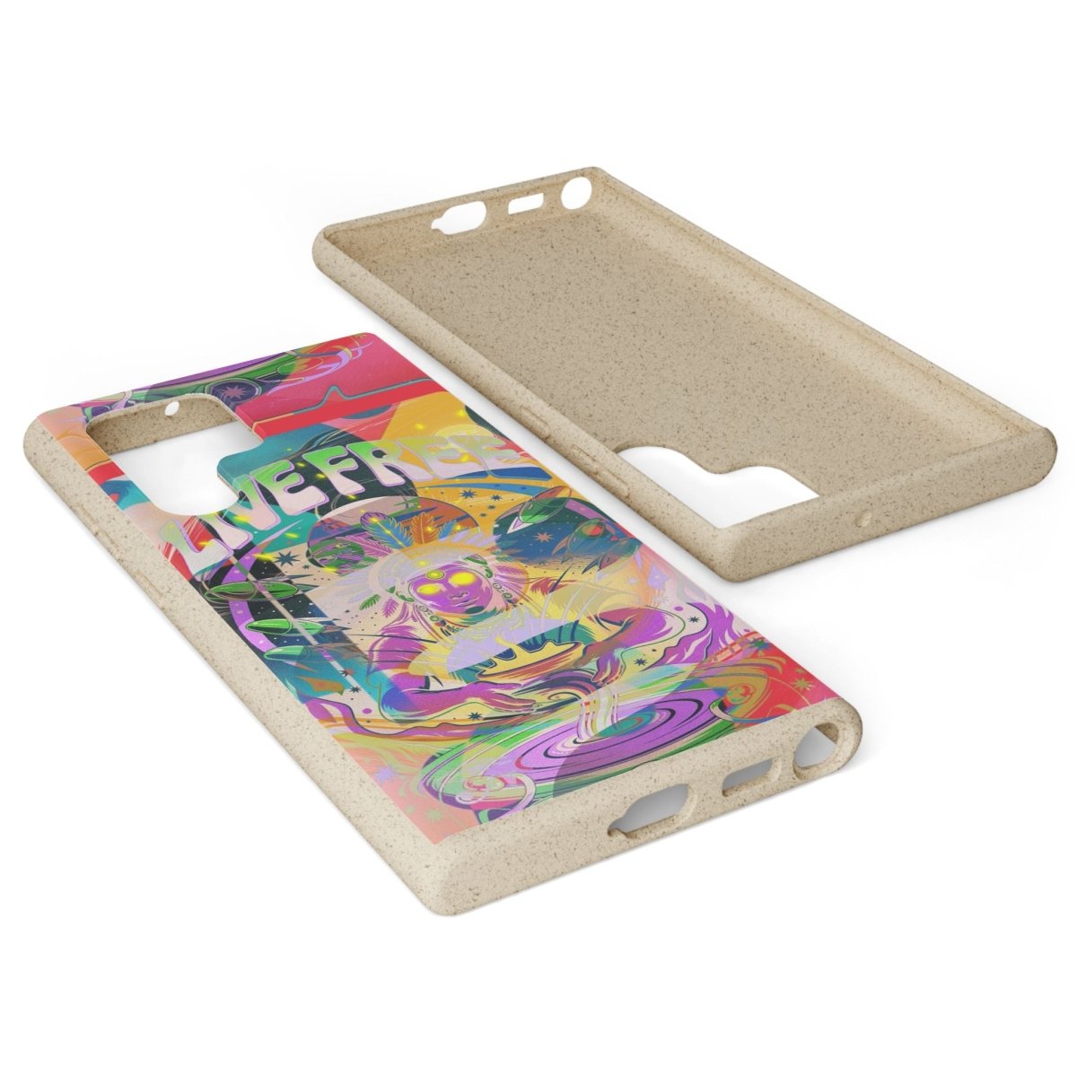 "Live Free" Eco Phone Case - Brandon Fisher Art