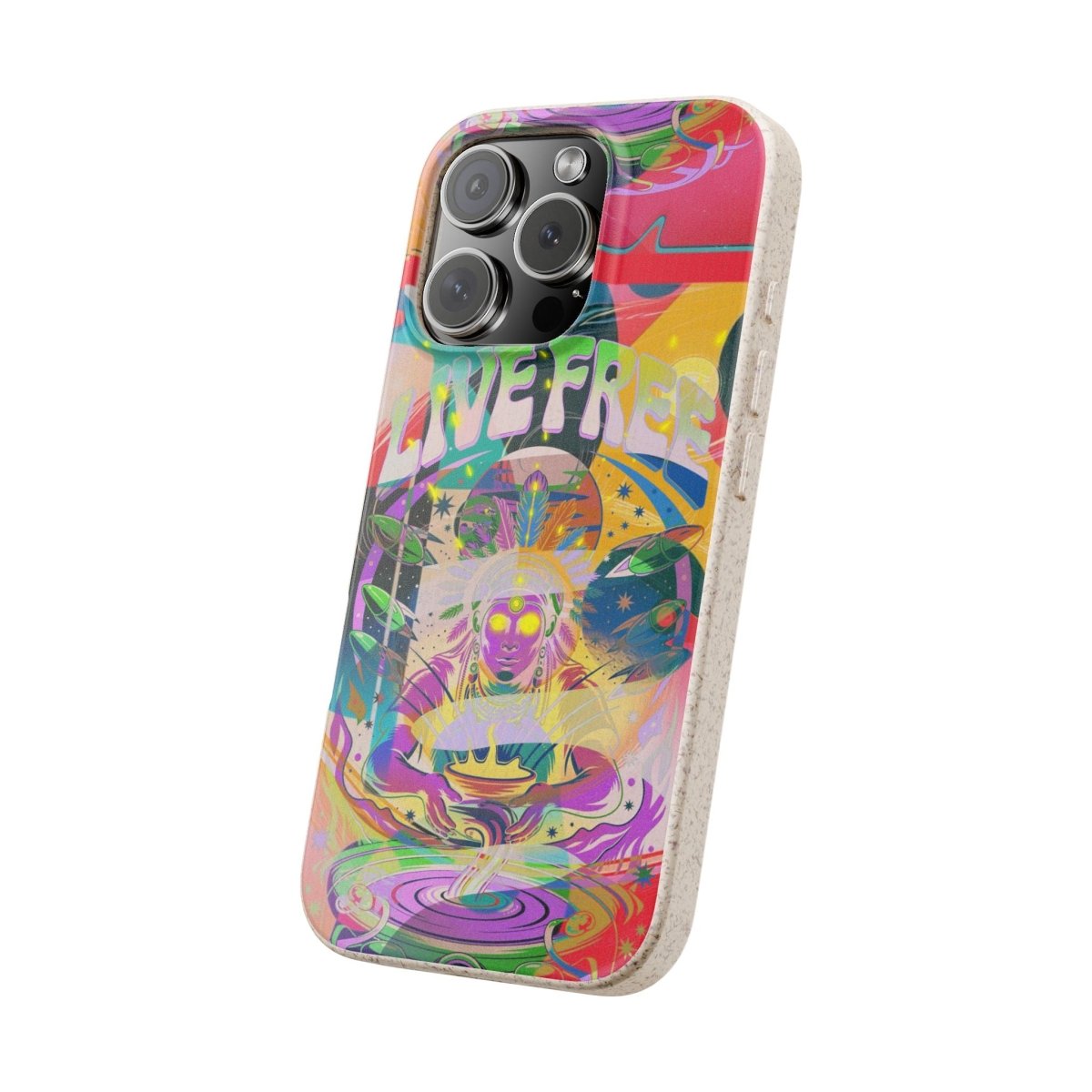 "Live Free" Eco Phone Case - Brandon Fisher Art