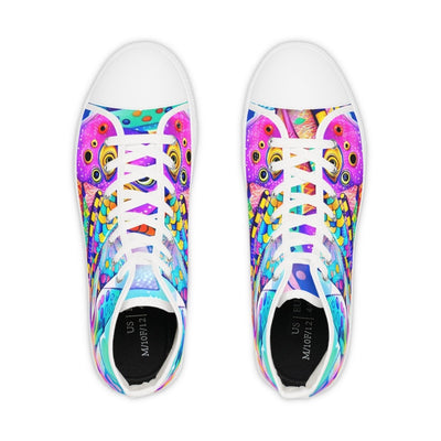 Men's High Top Sneakers - Brandon Fisher Art