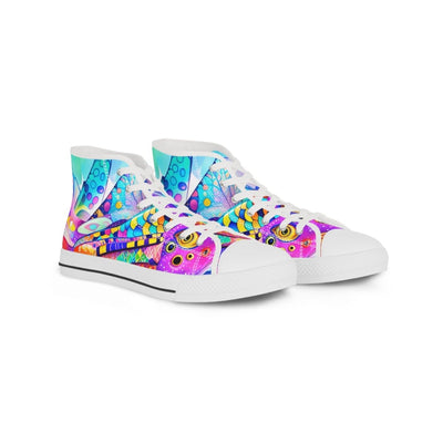 Men's High Top Sneakers - Brandon Fisher Art