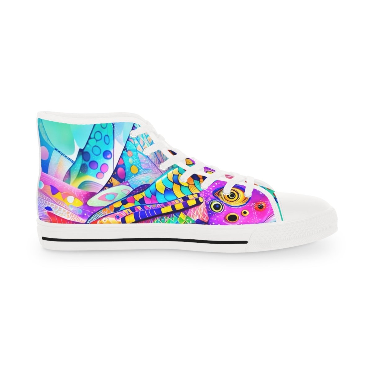 Men's High Top Sneakers - Brandon Fisher Art