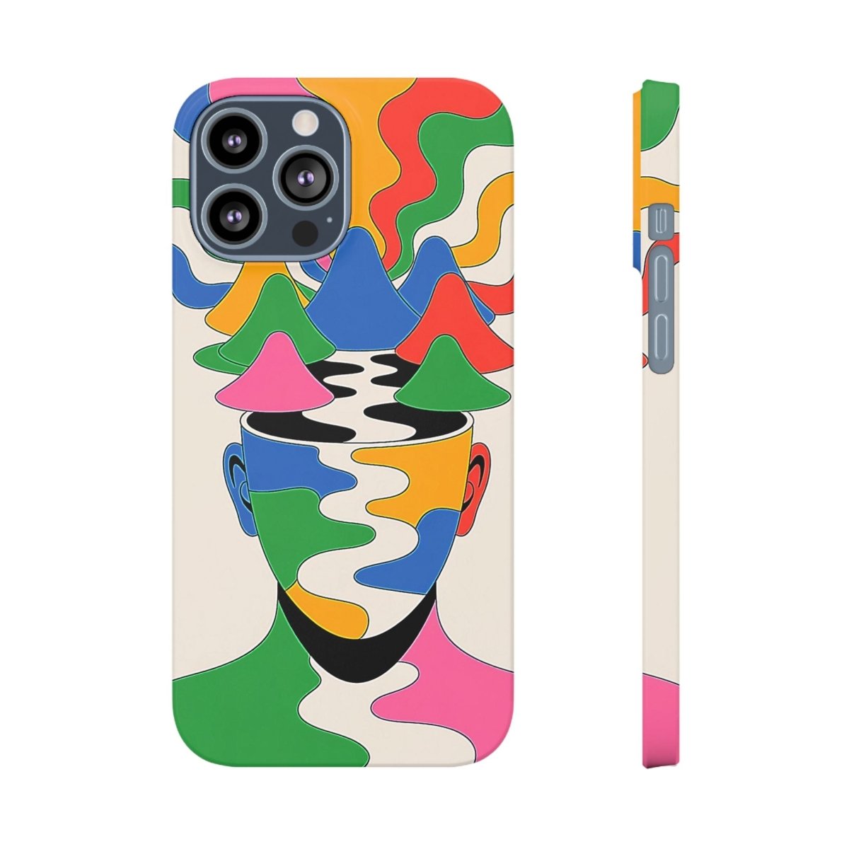 Mind Warp - Slim Phone Case - Brandon Fisher Art