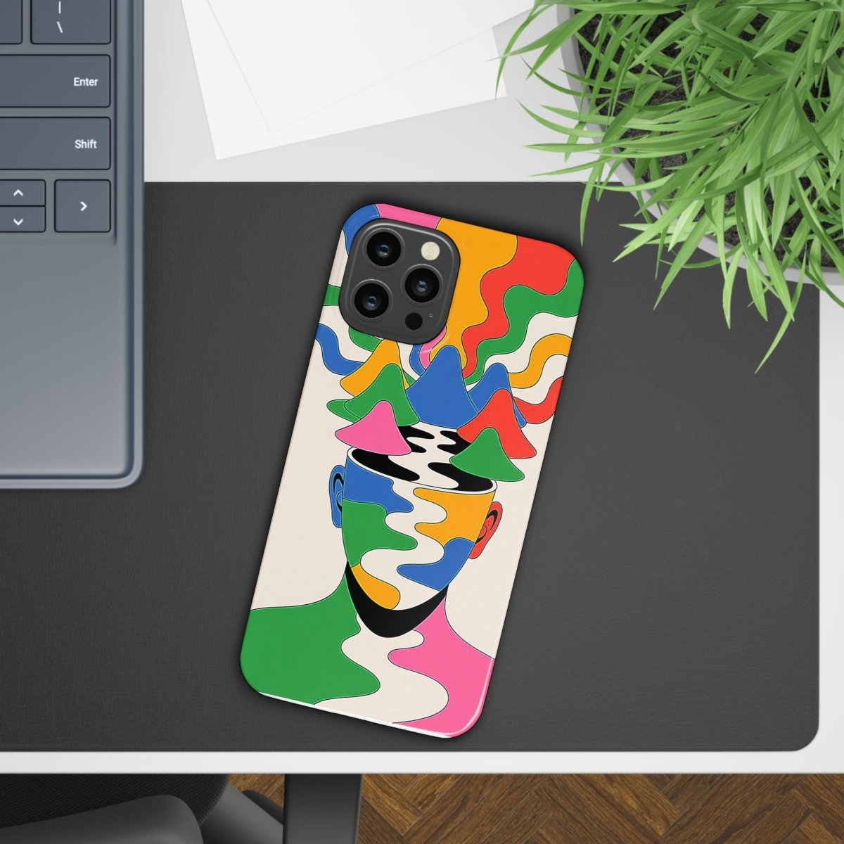 Mind Warp - Slim Phone Case - Brandon Fisher Art