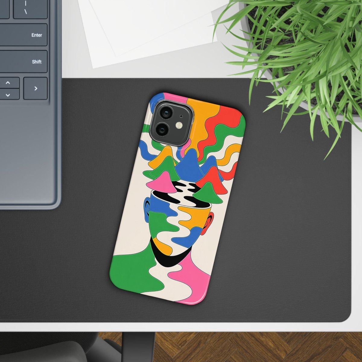 Mind Warp - Slim Phone Case - Brandon Fisher Art