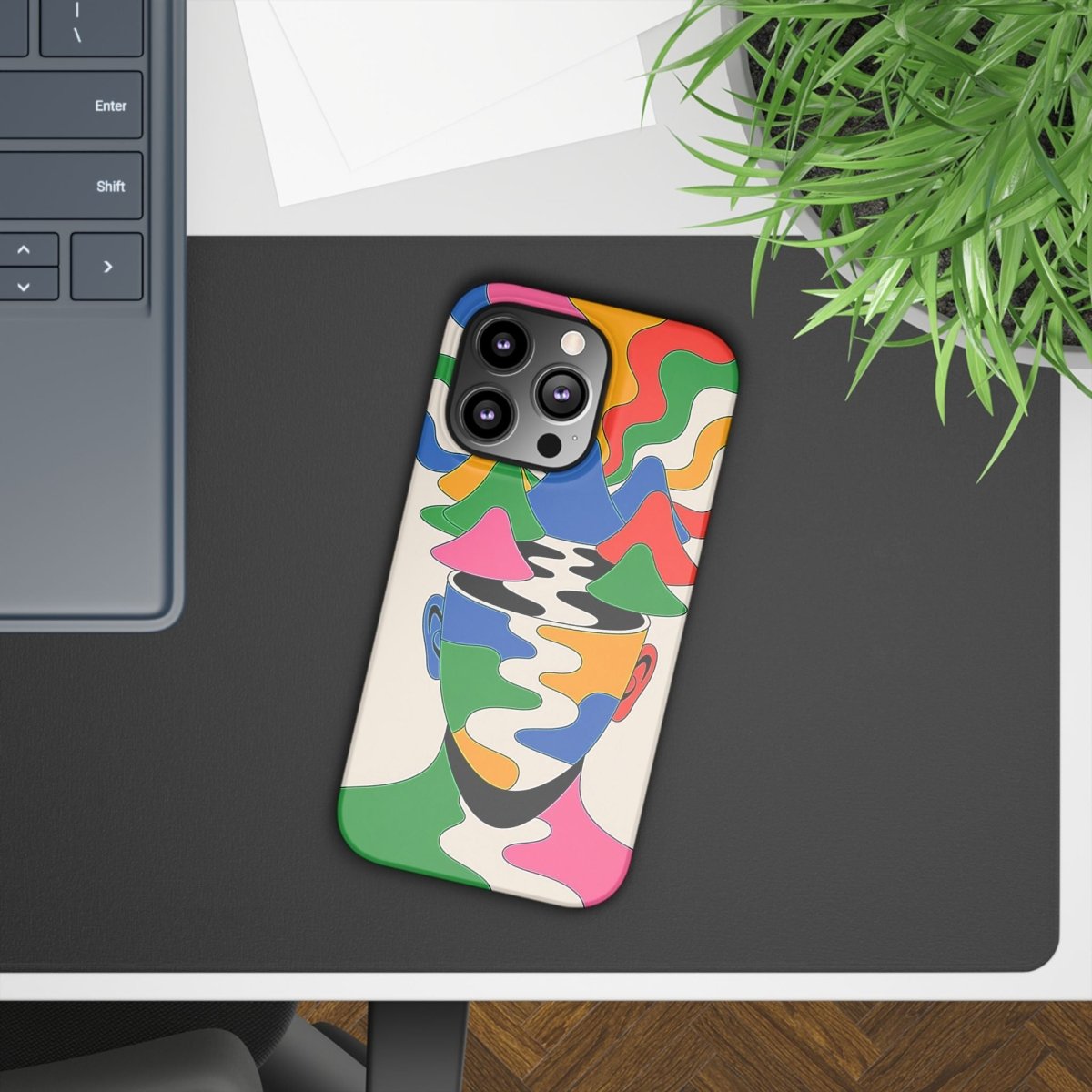 Mind Warp - Slim Phone Case - Brandon Fisher Art