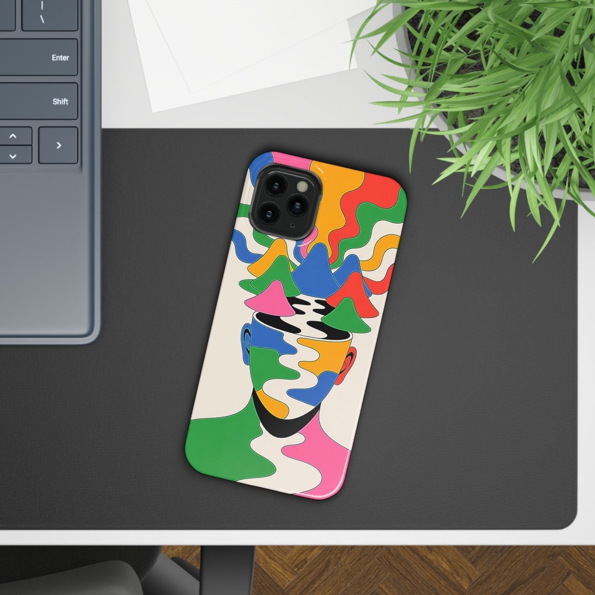 Mind Warp - Slim Phone Case - Brandon Fisher Art