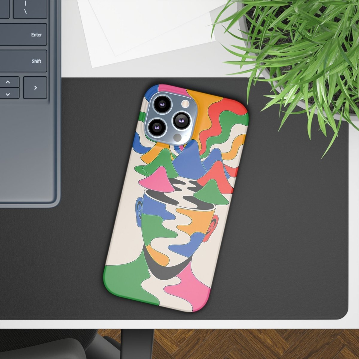 Mind Warp - Slim Phone Case - Brandon Fisher Art