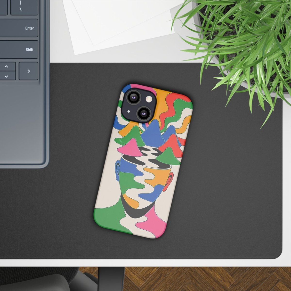 Mind Warp - Slim Phone Case - Brandon Fisher Art