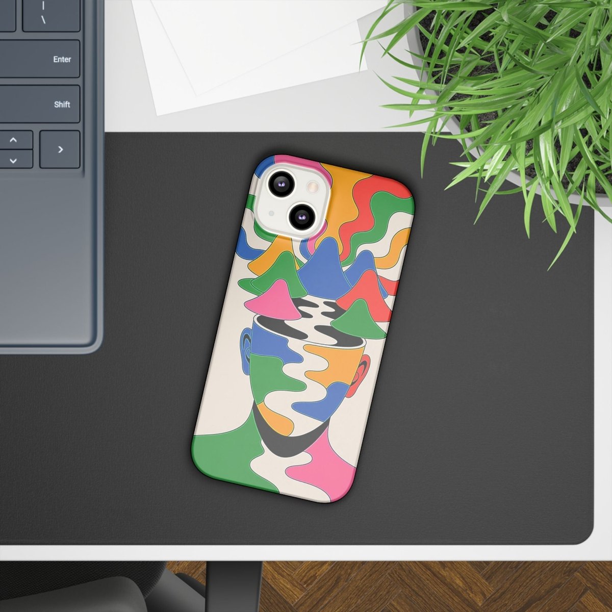Mind Warp - Slim Phone Case - Brandon Fisher Art