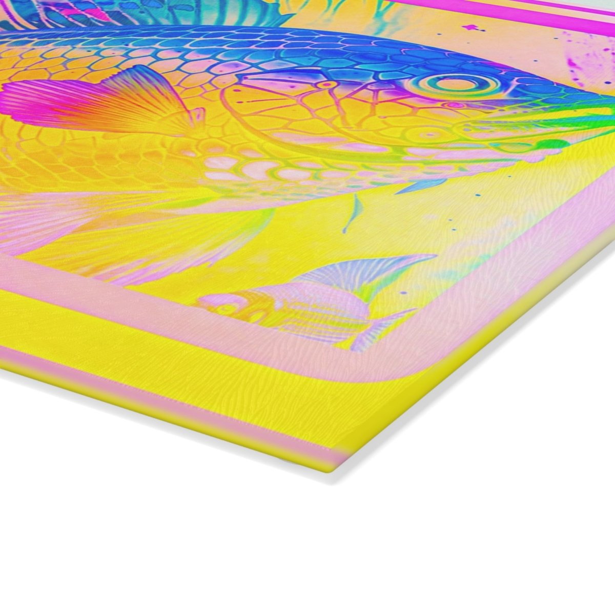 My Fish - Cutting Board V2 - Brandon Fisher Art