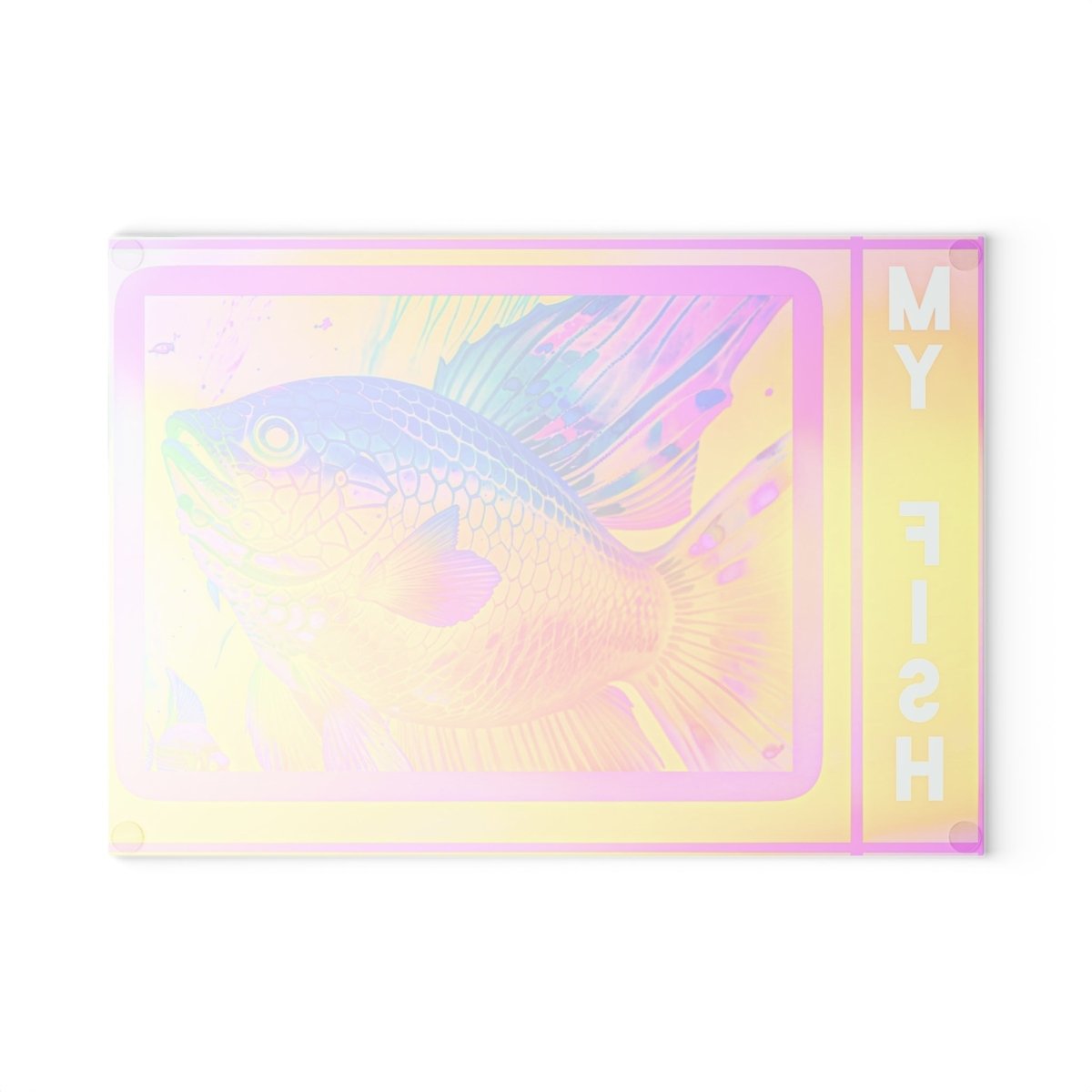 My Fish - Cutting Board V2 - Brandon Fisher Art
