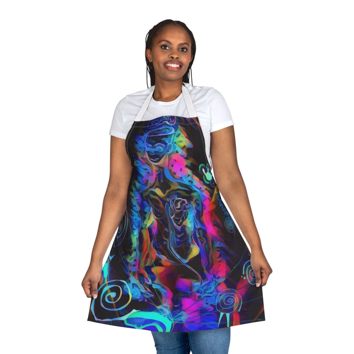Night Man Apron - Brandon Fisher Art