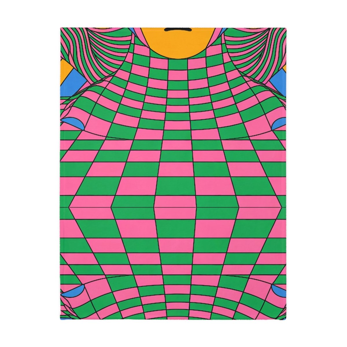 Psychedelic Voyage - Two - Sided Blanket - Brandon Fisher Art